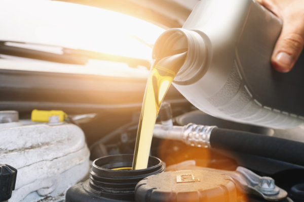 Cambio de aceite vehículo